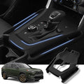 Autorder Silicone Center Console Organizer for 2019-2026 Toyota RAV4 Accessories Seat Gap Storage Box Soft Gear Shift Panel Trim Cover