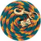 Weaver Equine Performance Lead Rope, Long Horse Lead Rope with Quick Halter Attachment, Soft Comfort Grip, Barn Horse Tack for Daily Use & Showing
