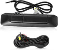 Tailgate Handle Backup Camera Fit for Toyota Tacoma 2009-2015 Tailgate Reversing Rear View Park Assist Camera RCA Plug Replaces 6909004020