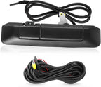 Tailgate Handle Backup Camera Fit for Toyota Tacoma 2009-2015 Tailgate Reversing Rear View Park Assist Camera RCA Plug Replaces 6909004020