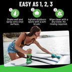 Hula 3-in-1 Boat Vinyl Cleaner, Conditioner and UV Protectant, 32oz — Marine Vinyl Protectant, Boat Seat Conditioner, Made in USA