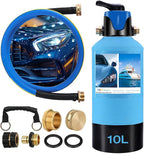 H&G lifestyles Spotless Water System for Car Wash, with By-Pass Valve, Water Deionizer for Car Washing, Spot-Free Deionized Water,Portable Design 3/4 GHT Brass Fittings
