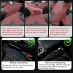 Car Seat Gap Filler Organizer of 2 - No Drop Seat Guard, Universal Car Seat Gap Filler, Durable Non-Slip Material, Easy 10-Second Install for Cars, Trucks & SUV(Beige)