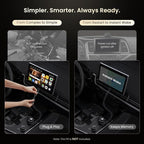 ATOTO P9 Car Cigarette Lighter, 12V/24V Compatible Car Charger, Automotive Cigarette Lighter Easy Install for Car