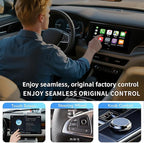 Auto Linkr Pro Auto Linker Pro Android Auto & CarPlay Wireless Adapter Apple iPhone,Wireless Adapter to Watch TV on Car Screen,Fast Auto Connect, Easy Setup,Mini Size with Extended USB-A and Type-C