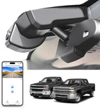 Mangoal 4K Dash Cam fit for Chevy Silverado 1500 2014 2015 2016 2017 2018 2500 HD/3500 HD 2015-2019 (Model D), with A Cover, if Not, You Can Buy Model E (with Auto-Dimming Rearview Mirror Plug)