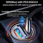 for Qi2 15W Magsafe Car Cup Holder Charger [Heat Restriction], Magnetic Cup Holder Phone Mount Wireless Charger, Fast Charging for iPhone 17 to12 Series[with 30W PD3.0&QC4.0 Car Adapter]