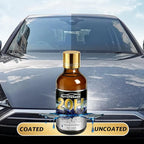 Graphene Ceramic Coating for Cars(60ml)，20H Nano Ceramic Coating Kit Reduce Cleaning Frequency by 60%, Hydrophobic, Scratch & UV Resistant, High Gloss Finish (Including 50ml Degreasing Agent)