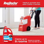Rug Doctor Triple-Action Oxy Carpet Cleaner Deep Cleans, Deodorizes, and Refreshes Carpet & Upholstery, 96 oz., Daybreak Scent, Professional-Grade