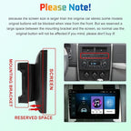 EKAT 8 Core Car Radio Stereo for Jeep Wrangler JK 2007-2018 Compass Grand Cherokee Dodge Ram with Carplay/Android Auto Upgrade 4GB+64GB