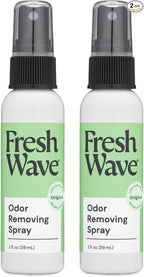 Fresh Wave Original Scent Odor Eliminator Spray & Air Freshener, 2 fl. oz. Travel Size (Pack of 2)