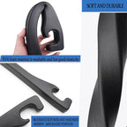 Car Seat Gap Filler Set of 2,Seat Gap Organizer, No Drop Seat Guard,2025 New Car Seat Side Gap Filler Organizer, Drop Seat Guards for Cars (Black 2Pcs)