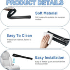2 Pack Car Seat Gap Filler with Phone Holder, Universal No Drop Seat Guard Gap Seam Filler Organizer, Easy Install for Cars, Durable Non-Slip Material, Perfect for Car, Perfect for Car, Truck, SUV