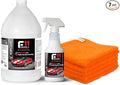 TopCoat F11 Polish & Sealer for Cars, Bikes and More – Water-Based Alternative to Ceramic Wax - 16 oz F11 Spray, 1 Gallon F11 Refill, and 5 Microfiber Towels
