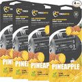 Car Air Fresheners Vent Clips, Essential Odor Eliminator, Perfect Scented Accessories, Long Lasting Pineapple Fragrance Up to 30 Days, 0.07 FL.OZ (4 Packs)