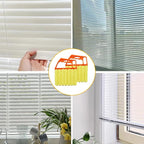 2 Pcs Blinds Cleaner Duster Tool 7 Finger Microfiber Washable Mini Window Dusters for Cleaning Dust Remova for Window Air Conditioner Vent Fans Venetian Shades Wood Blinds Dust Dirt