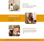 Majestic Pure Essential Oil with Glass Dropper - 100% Pure and Natural - Essential Oils for Diffuser, Aromatherapy, Soap and Candle Making, Turmeric Essential Oil, Turmeric Oil, 4 Fl Oz