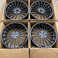 Generic 22"" HM STYLE GLOSS BLACK WHEEL RIM FIT BMW X5 E70 F15 X6 E71 F16 5X120 SET OF 4 e371