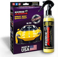 Car Spray Wax for Car Detailing - 16oz - Quick and Easy Carnauba Liquid Spray for Instant Gloss and Protection - Multi Surface Premium Brazilian Polish for All Vehicle Types