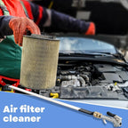 Threlaco 24" Air Filter, Radiator Cleaning Wand for High Efficiency Cooling Systems and Radiators, Water Air Cleaning Wands for Blow out Wash out Kit, Home Car Truck Power Washer Wand