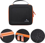 Hard Travel Case for KMM Handheld Car Vacuum Cleaner, Portable Auto Vacuum Cleaner Accessories Storage Bag Carrying EVA Case for KMM LT-117 9000Pa Air Duster