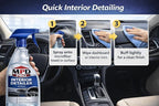 MPD PRO Interior Detailer Spray – Car Interior Cleaner for Dashboard, Plastic & Leather Trim – Repels Dust, Professional Automotive Interior Cleaning Spray – 16 oz (Pack of 2)