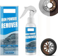 Iron Powder Remover,Car Rust Removal Spray,Color Changing Rustout Instant Remover for Wheels and Paint,Multifunctional Paint Cleaner for Car Maintenance and Metal Iron Cleaning