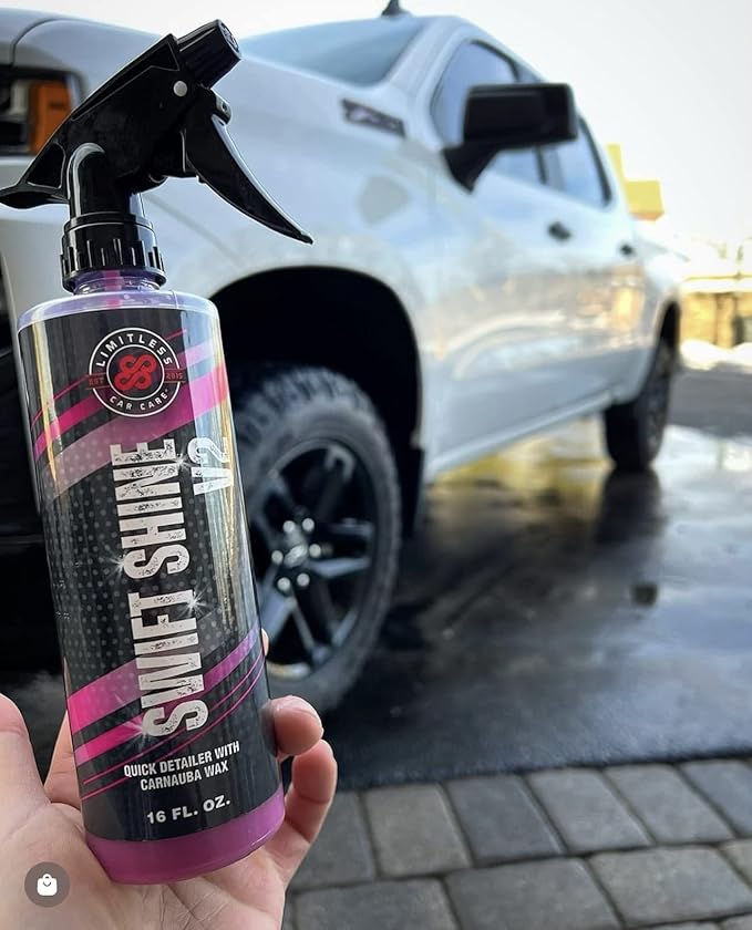 Limitless Car Care Swift Shine V2 Quick Detailer with Carnauba Wax