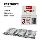 Maxshine 3-Pack Magic Clay Bar (50g Each) – Fine Grade Clay for Car Detailing – Removes Surface Contaminants from Paint, Glass, Plastic & Metal – Reusable Clay for Auto & Boat Detailing