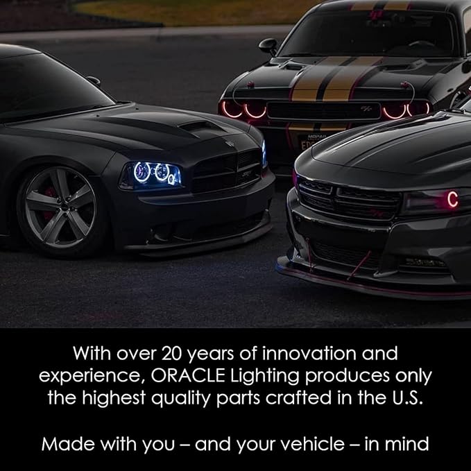 Oracle Lighting 4233-333-4: Fiber Optic Led Interior Kit - Colorshift (4Pcs)