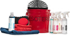 Esoteric Best Car Cleaning Kit | 12 Tools & Supplies | Bucket with Guard, Premium Microfiber Towels, Japanese Wash Sponge, pH Neutral Shampoo, Ceramic Spray, Wheel Cleaner, Tire Shine