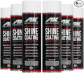 Advanced Kotings High Gloss Shine Coating Spray | Revives Dull Surfaces, UV Protectant, Vinyl, Rubber, Plastic, Easy Off-Road Clean-Up, ATV, UTV, Dirt Bikes & Surfaces | Net Weight 12oz - 6 Pack