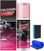 Car Interior Cleaner - 100ml Deep Cleaning Vehicle Detailer Spray, Car Interior Cleaner Spray with Fast Application for Fading Cracking Aging Armrest Boxes Center Console Leather Seat Dashboard