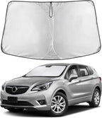 EcoNour Windshield Sunshade Compatible for Buick Envision 2016-2018 2019 2020, Sun Visor for Front Windshield & Window Sun Shade Cover, UV Heat Blocker & Protector, Car Accessories