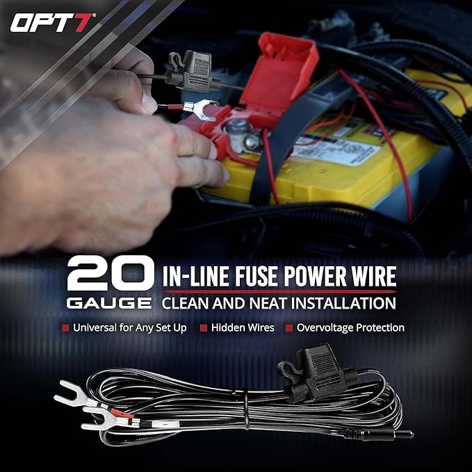 OPT7 Aura Aluminum Underglow LED Lighting Kit for Truck with Remote Control, 12V Exterior Waterproof Light Bar, RGB Multicolor Neon Accent Under Car Decorations, Off Road Pickup Jeep Gifts