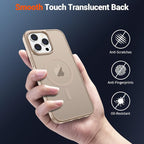 SUPFINE Magnetic for iPhone 14 Pro Case(Compatible with MagSafe)(Military Grade Drop Protection) Slim Translucent Matte Shockproof with Anti-Fingerprint Phone Case,Desert Gold