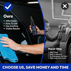 2026 New Upgraded Car Scratch Remover, Scratch and Swirl Remover for Vehicles Blemishes, Non-Toxic Car Paint Scratch Repair, Polishing & Waxing Kits with Buffer Pad, Microfiber Towel (1)