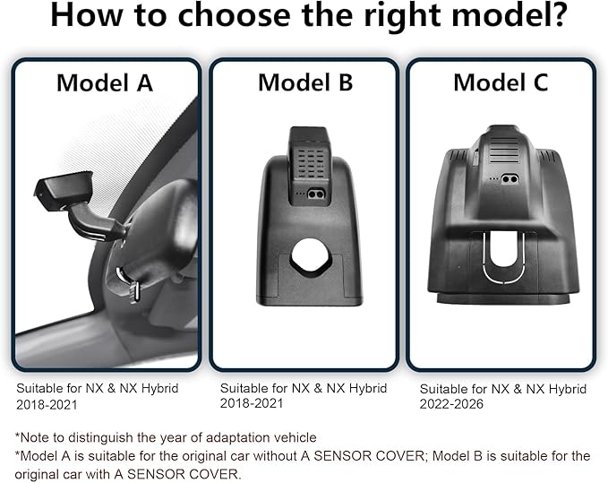 Mangoal 4K Dash Cam Custom for Lexus NX 2022 2023 2024 2025 2026(Model C), NX350 250 300 450h,OEM Look, UHD 2160P Video,WiFi & App,Loop Recording,Easy to Install,64GB Card