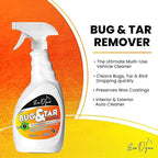 Evo Dyne 2-Pack Bug Remover for Car Detailing (32 fl oz Per Bottle), Made in the USA - Car Interior Cleaner Removes Tar, Droppings, Guts, Dirt, Grease, Tree Sap, & More | Tree Sap Remover
