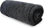 Car Microfiber Towels, 23.6" × 15.7" Ultra Absorbent Drying Towel Twisted-Loop Detailing Cloth, 1200GSM Thick Cleaning Cloth Scratch-Free Quick Dry Towel for Car Truck SUV