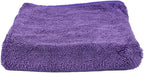 Maxshine Universal Purple Microfiber Drying Towels (24” x 36”, 600GSM) | Single Twisted Loop Plush Towels | Ultra-Absorbent Streak-Free Cloths for Car Wash, Drying & Auto Detailing