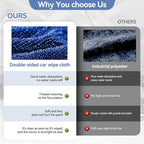 Shower Cleaning Cloths, Microfiber Towels for Cars, Soft, Absorbent, Quick Drying, and Non damaging car Cleaning Cloths, Car Drying Towels are Very Suitable for Cars, Trucks, Motorcycles