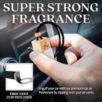 Inspired by Inv.ictus Car Air Freshener for Men | Long Lasting Luxury Diffuser | Automotive Scent Perfume | Vent Clip Auto Air Freshener | Odour Eliminator Technology | Masculine Diffuser Scents 8ML