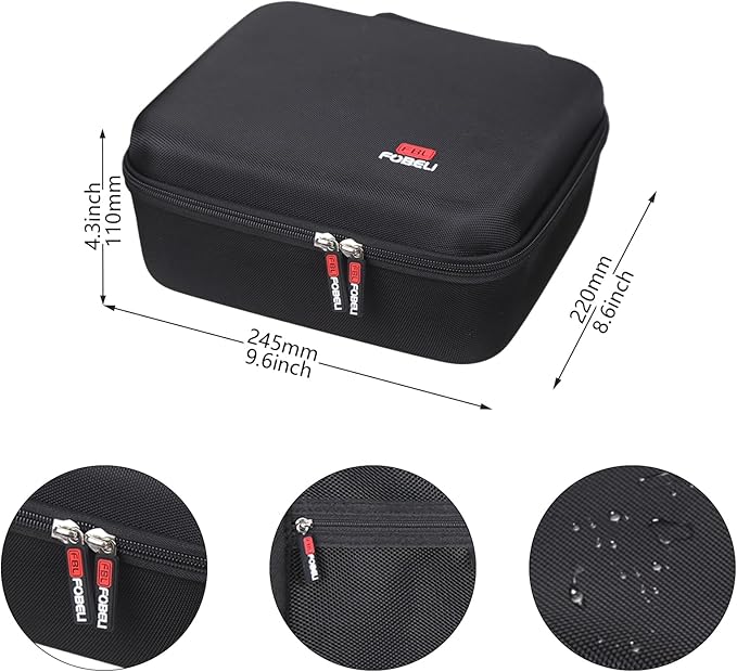 FBLFOBELI Hard Case for VNOST/EYYA/Saker/IYOFINE/WINWEND/SakerPlus Portable Mini Cordless Cleaner, Handheld Vacuum for Home,Car, Office Desk, Keyboards (Case Only)
