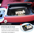 2026 X5/X6/X7 Center Console Organizer for 2020-2026 BMW X5/X6/X7 Accessories Middle Console Organizer X5/X6/X7 Armrest Storage Box Compatible with 2020 2021 2022 2023 2024 2025 2026 BMW X5/X6/X7
