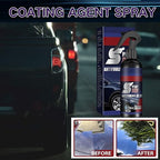 2Pcs Multi-Functional Car Coating Spray,3 in 1 Ceramic Polish and Hydrophobic,2025 Protection Quick Coating Spray,Waterless Car Wash,Nanotechnology