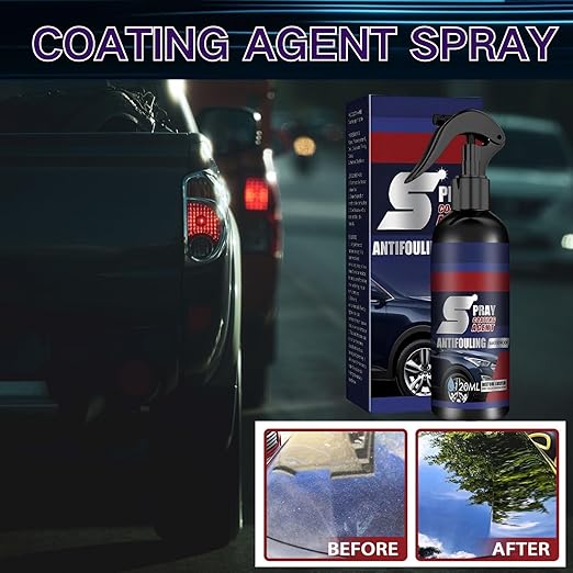 2Pcs Multi-Functional Car Coating Spray,3 in 1 Ceramic Polish and Hydrophobic,2025 Protection Quick Coating Spray,Waterless Car Wash,Nanotechnology