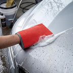 2-Pack Fine Grade Clay Mitt, Premium Clay Infused Auto Detailing Glove Designed to Remove Dirt, Grime, Iron and Surface Contaminants From Paint, Glass, Car Clay Bar Mitt for a flawless finish