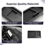 LUWU Dashboard Storage Tray Compatible with 2025 2026 Toyota Sienna Accessories Behind Screen Organizer 2025-2026 Sienna Accessories Center Console Display Box Dash Tray(ONLY for 12.3-INCH Screen)