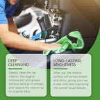 Auto Interior Cleaning Kit, Gentle Cleaning, Comes with Cleaner, Towel and Sponge for Daily Use(2set)